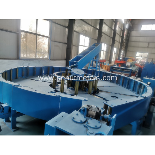 High speed big diameter spiral tube mill line